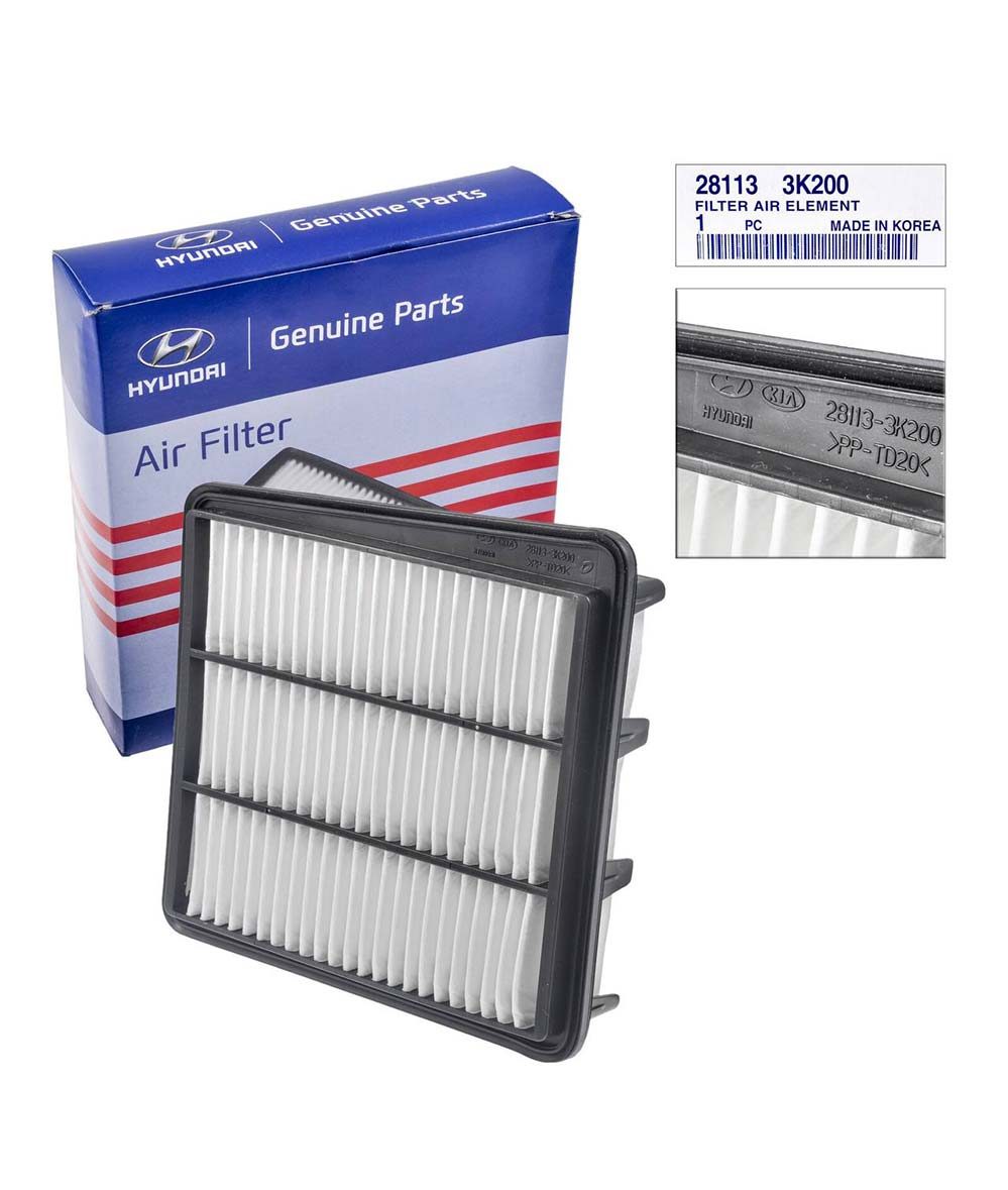 فیلتر هوا هیوندای/کیا مدل 28113/3K200