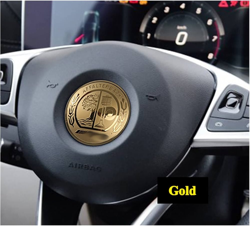 آرم روی فرمان مرسدس بنز AMG