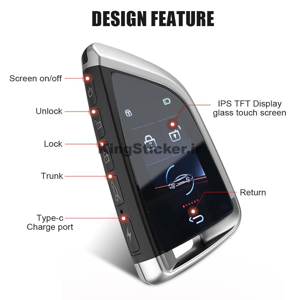 ریموت BMW تاچ اسکرین | قابل نصب بر روی تمامی بی ام و ها