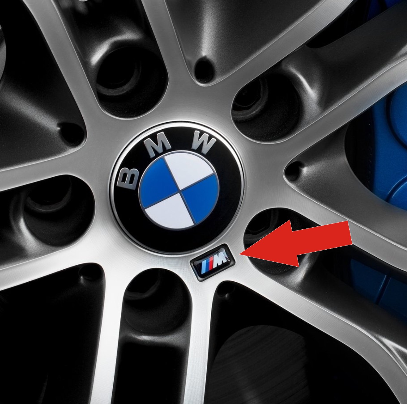 آٰرم M روی رینگ BMW