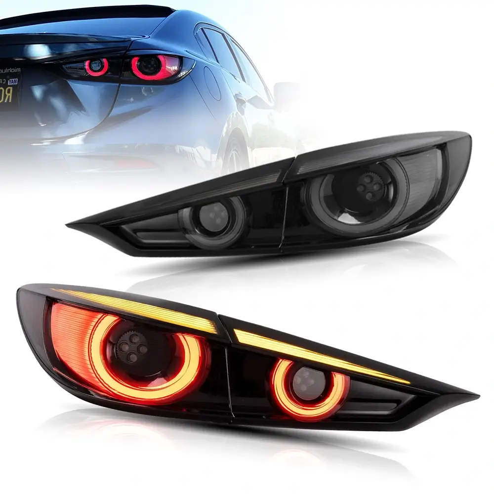 جفت چراغ اسپرت عقب مزدا3 2018-2013