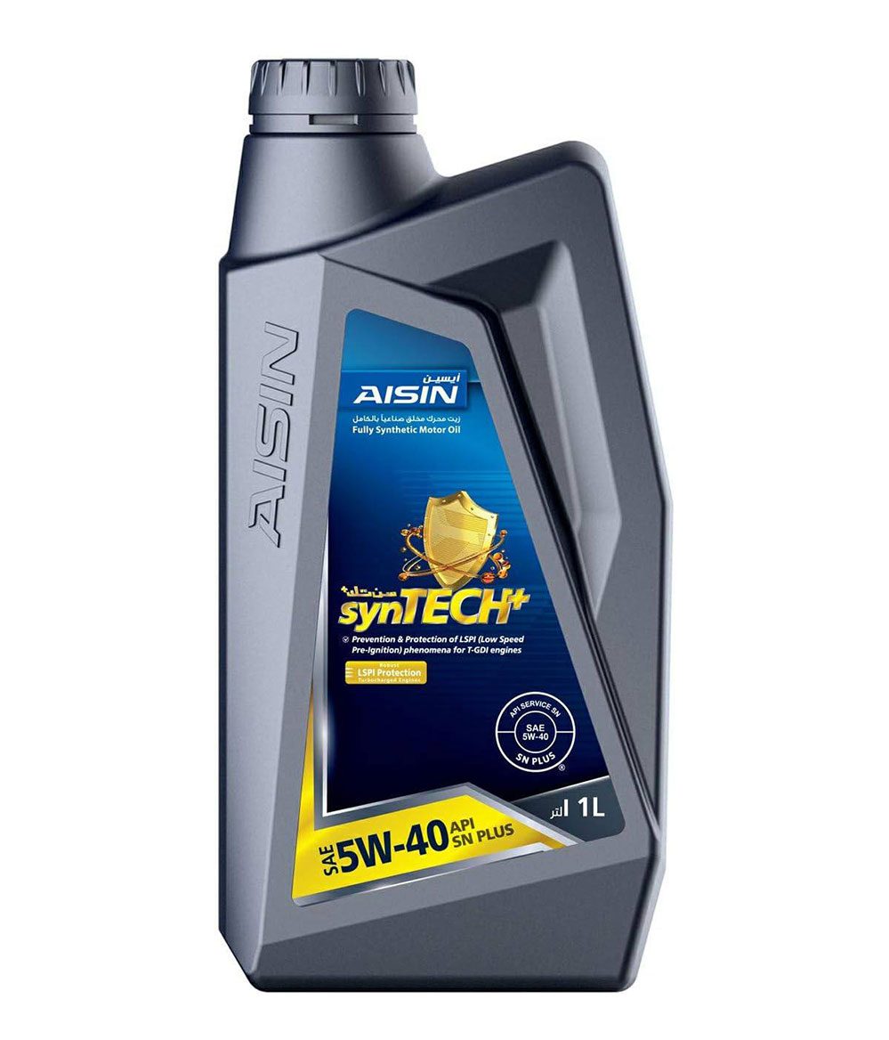 روغن موتور آیسین 5w40 مدل Syn Tech+